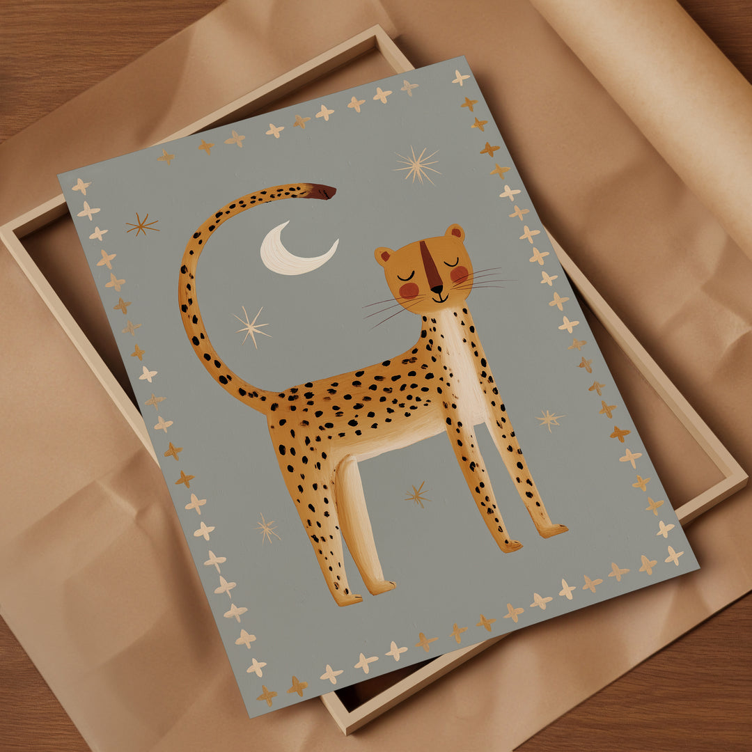 Nighttime Cheetah Print