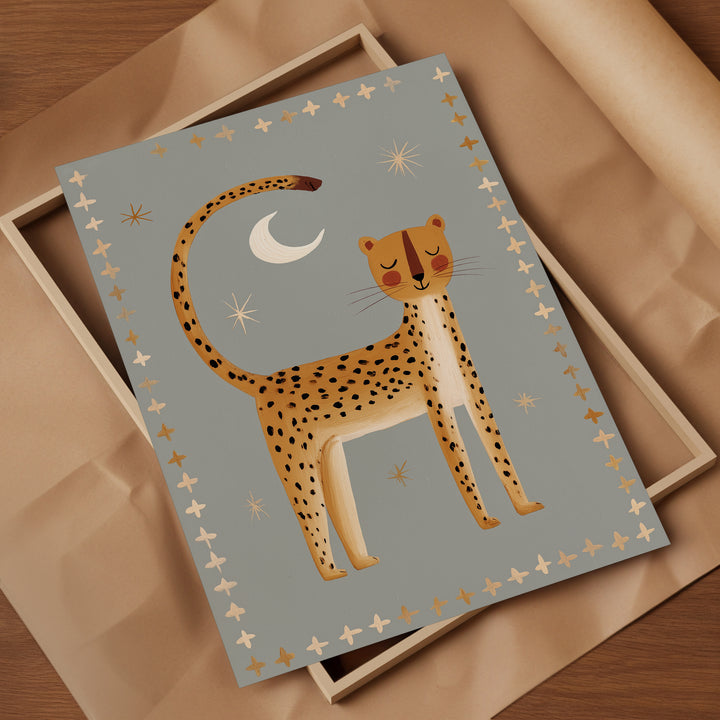 Nighttime Cheetah Print