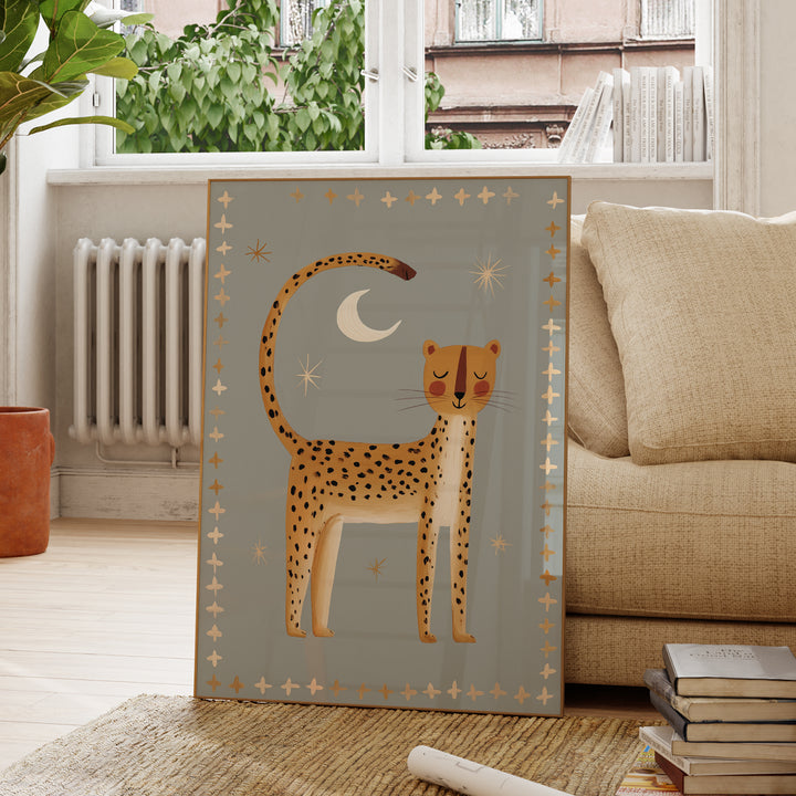 Nighttime Cheetah Print