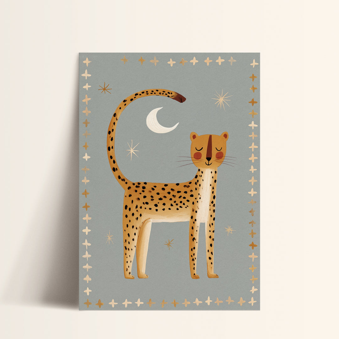 Nighttime Cheetah Print