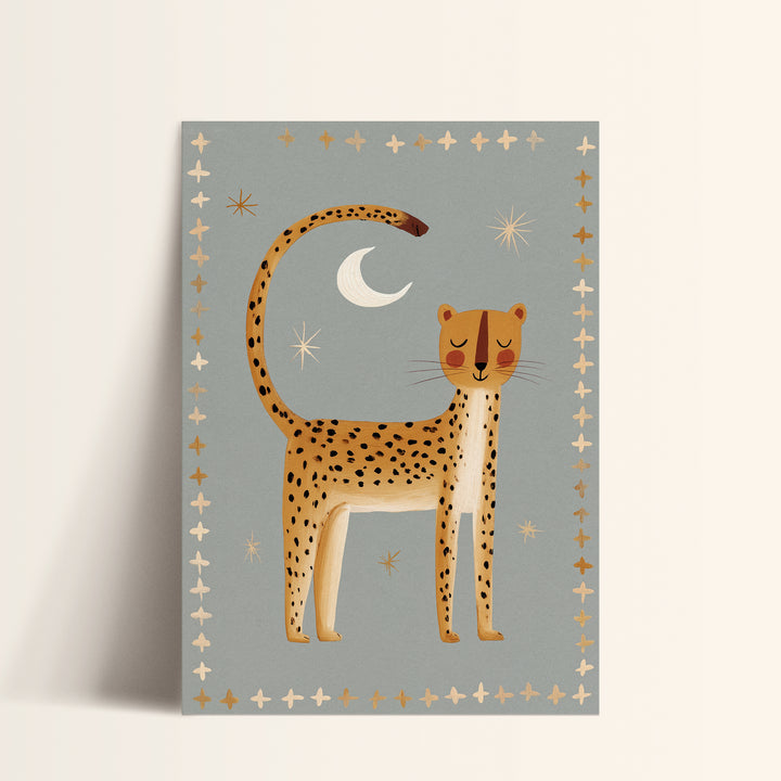 Nighttime Cheetah Print