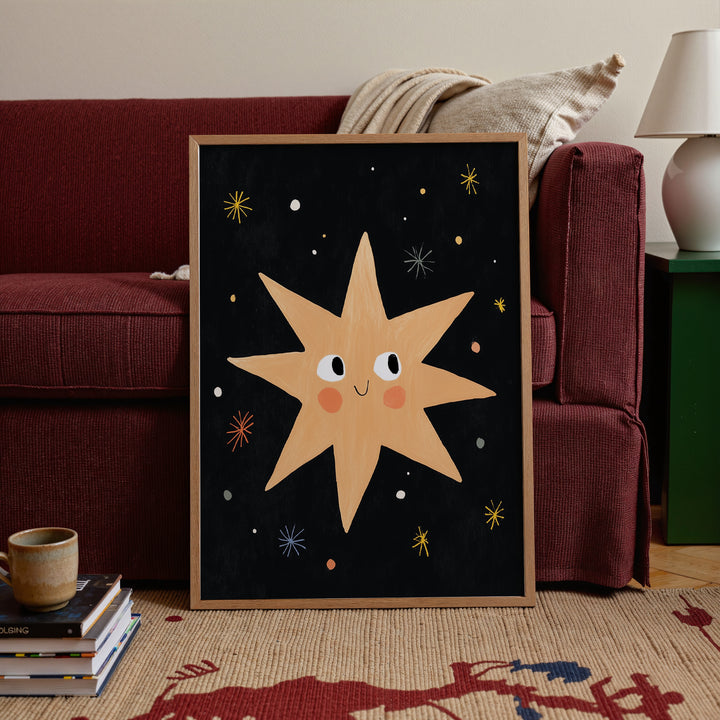 Happy Star Character