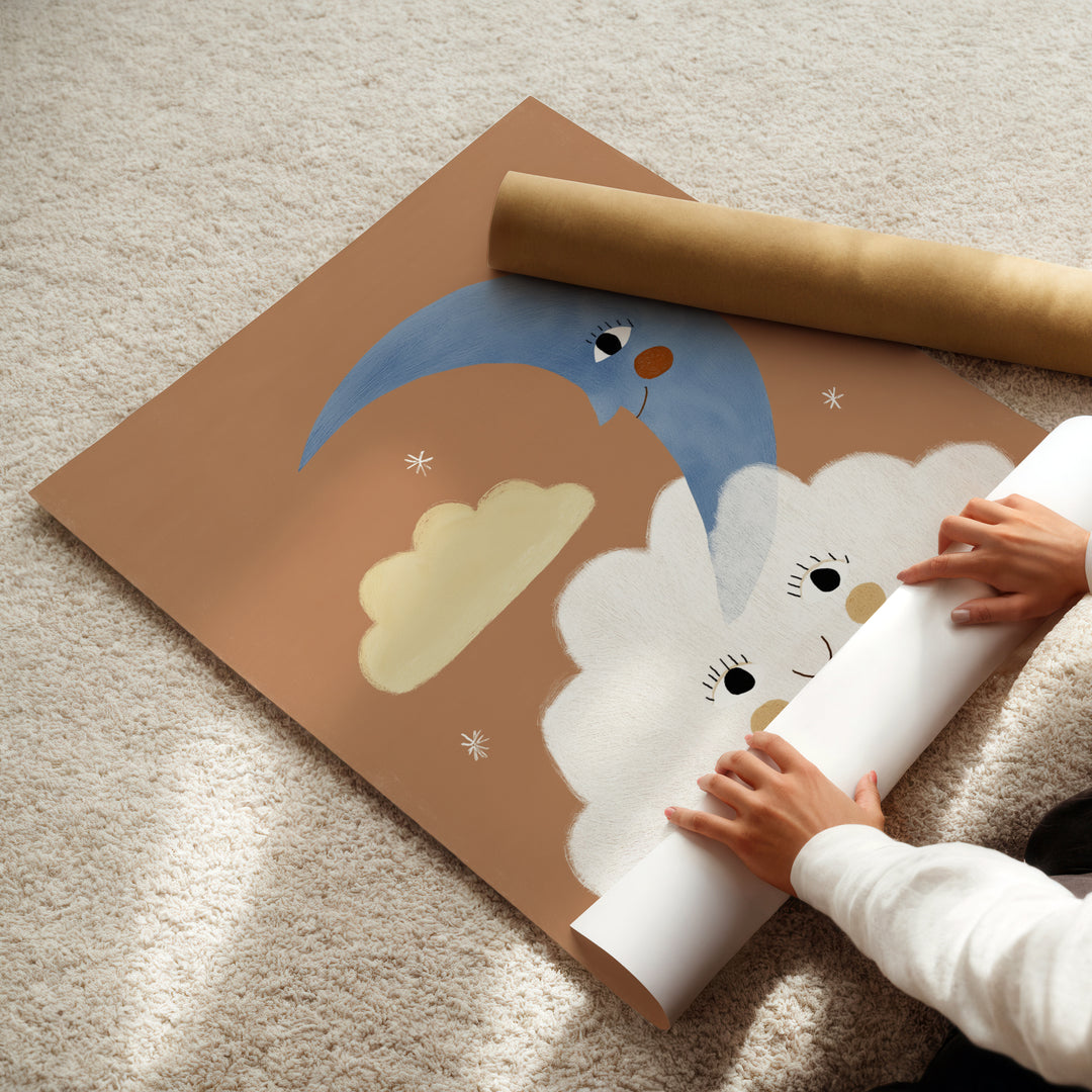 Moon and Cloud Friends