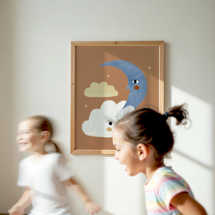 Moon and Cloud Friends