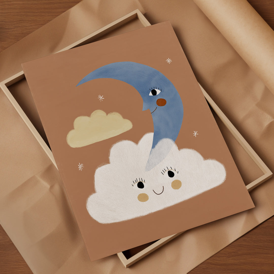 Moon and Cloud Friends