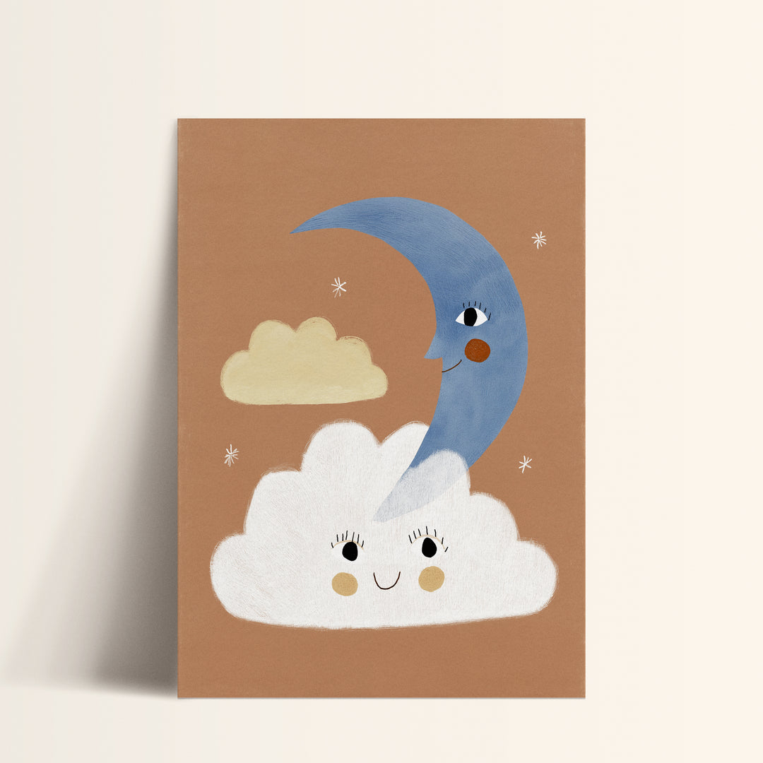 Moon and Cloud Friends