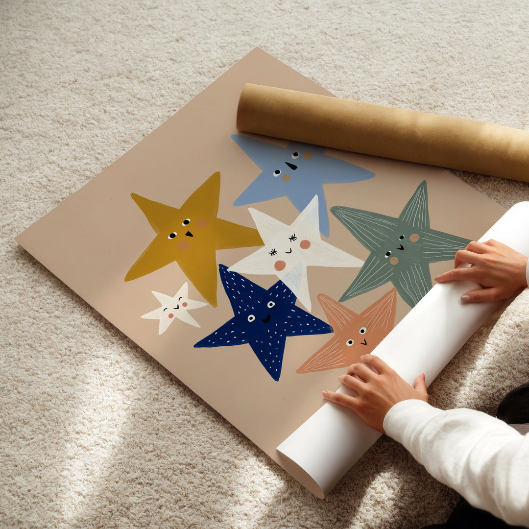 Colorful Star Family