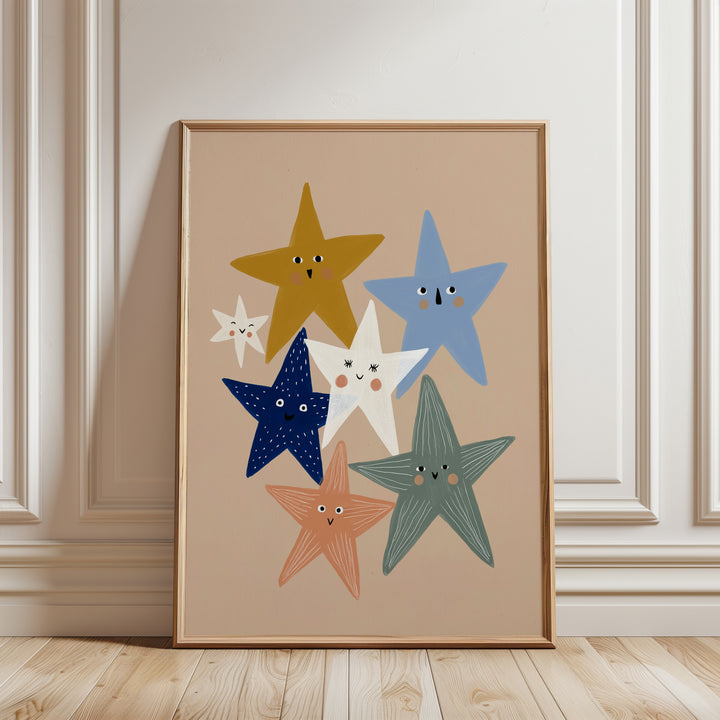 Colorful Star Family
