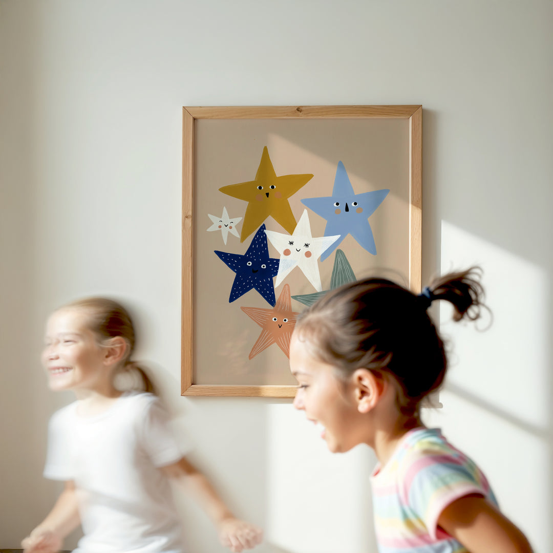 Colorful Star Family