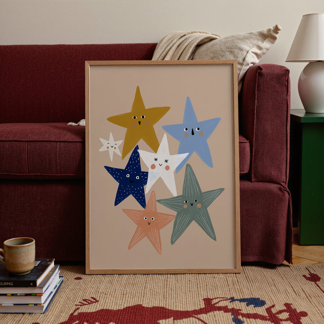 Colorful Star Family