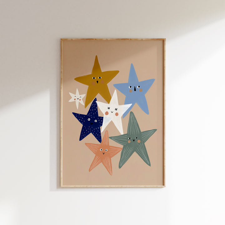 Colorful Star Family