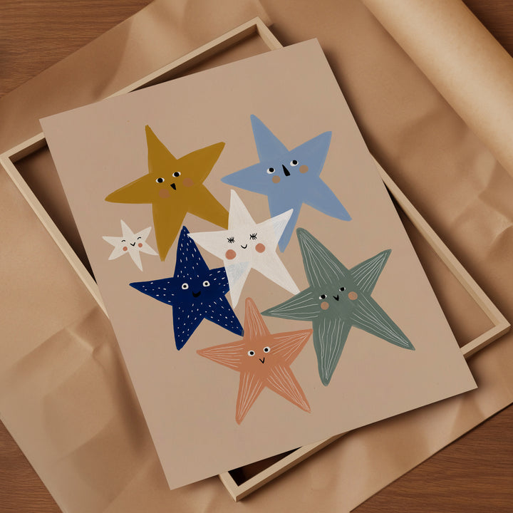 Colorful Star Family