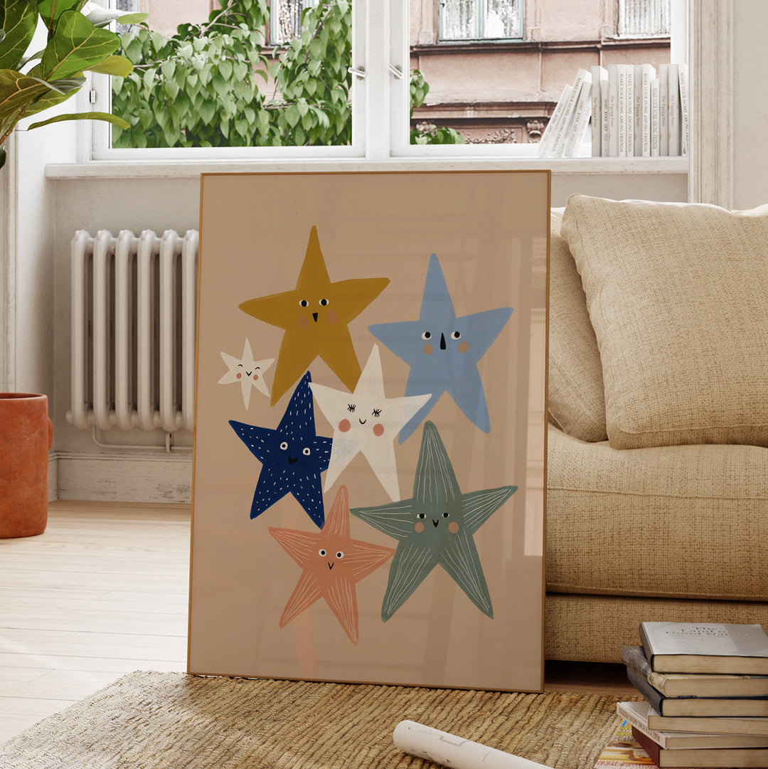 Colorful Star Family