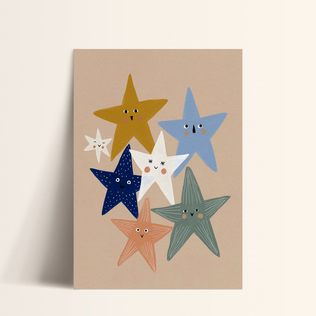 Colorful Star Family