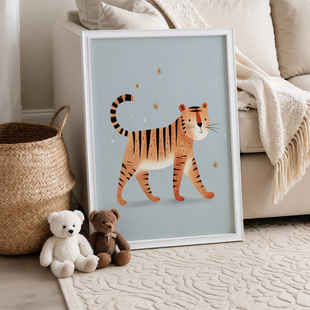 Striped Tiger Portrait