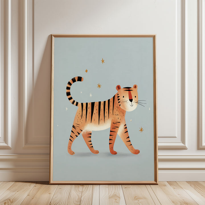 Striped Tiger Portrait