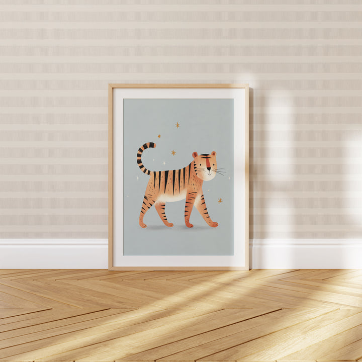 Striped Tiger Portrait
