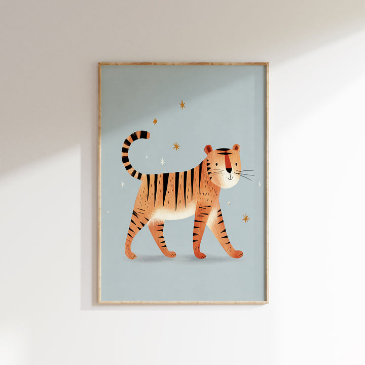 Striped Tiger Portrait