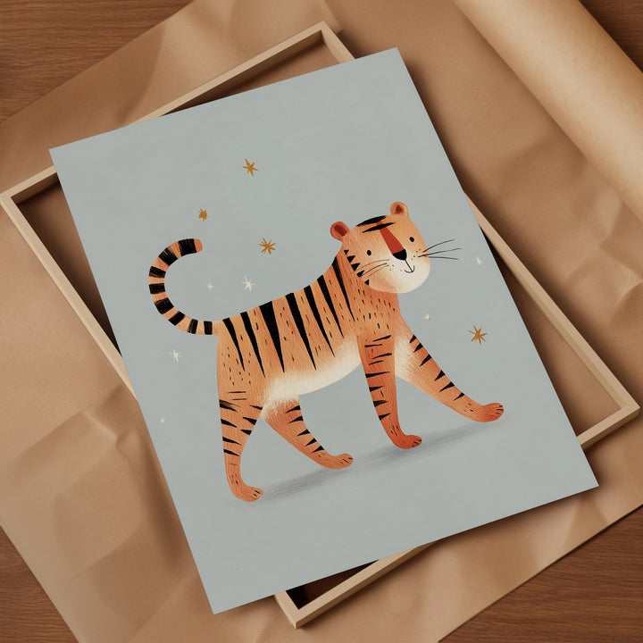 Striped Tiger Portrait