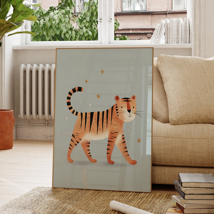 Striped Tiger Portrait