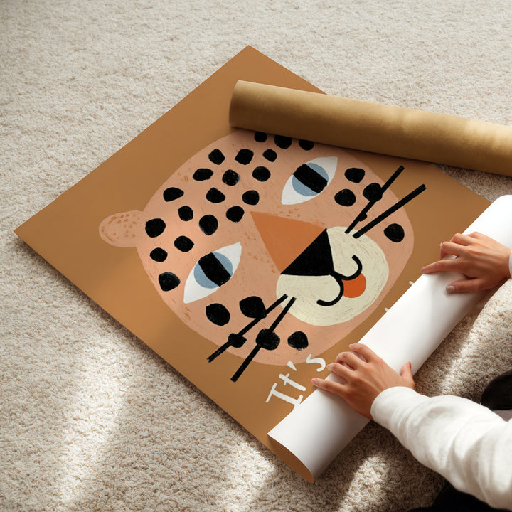 It's Cool to Be Kind Leopard Print