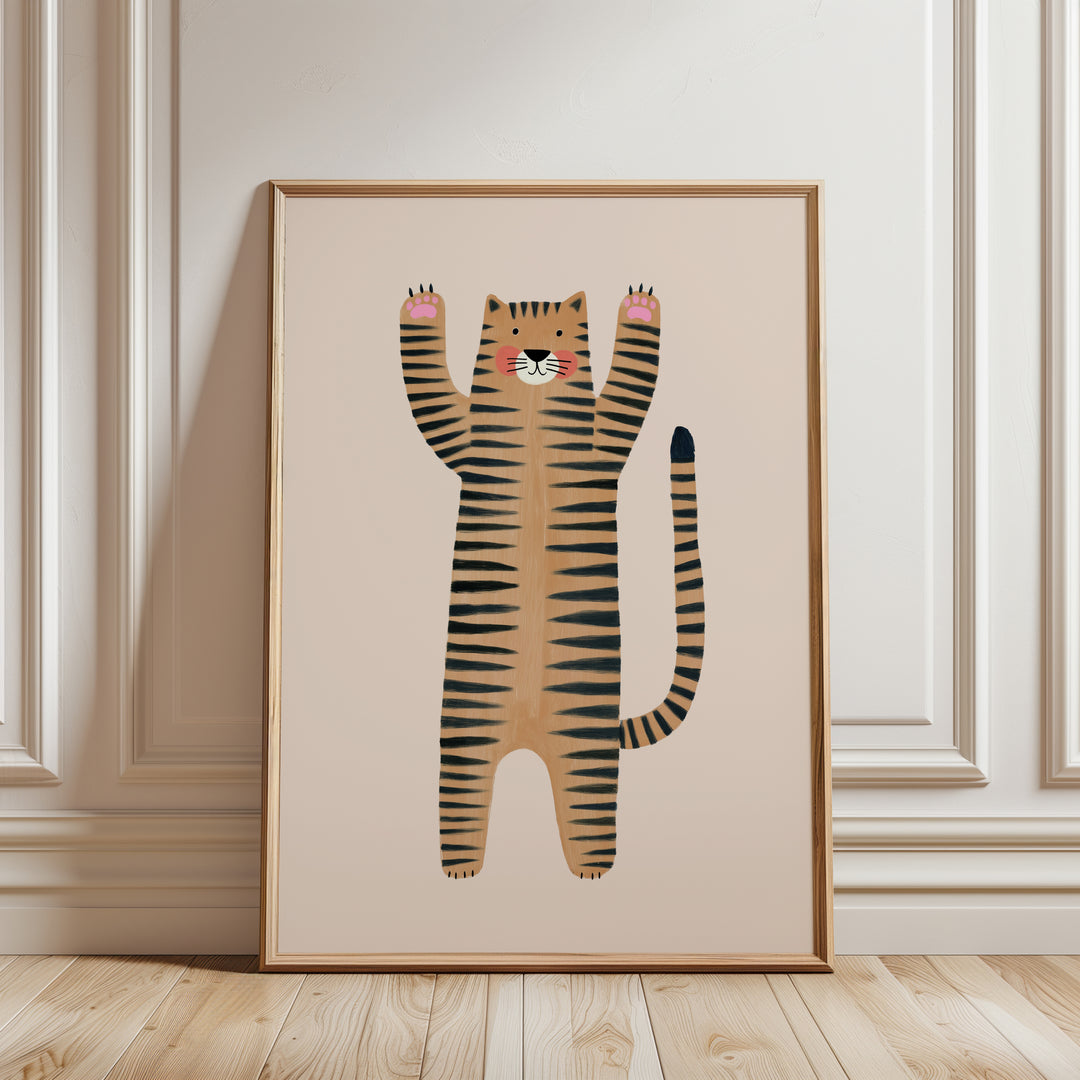 Striped Tiger Print