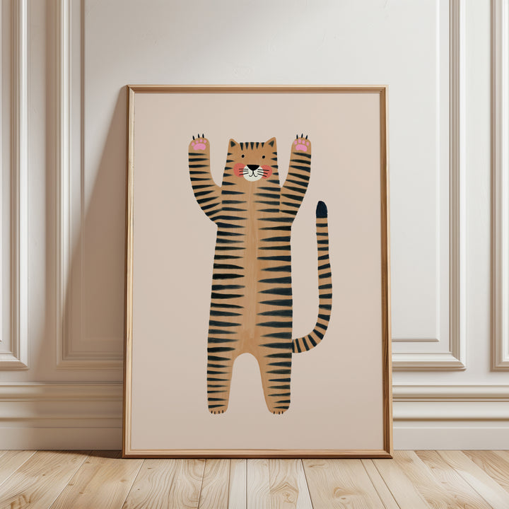 Striped Tiger Print