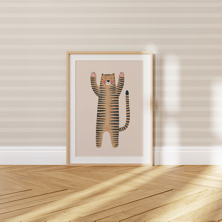 Striped Tiger Print