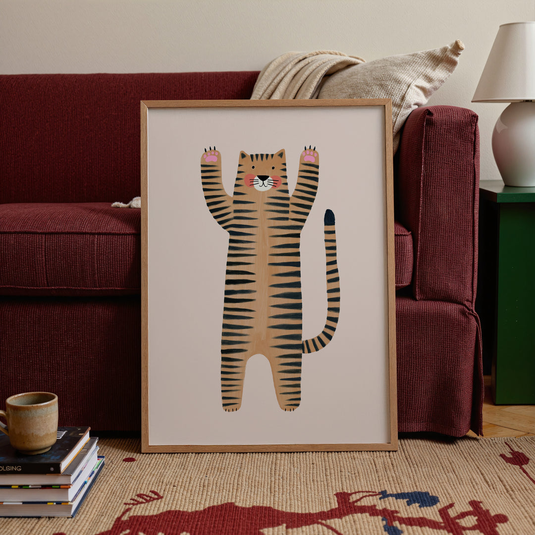 Striped Tiger Print