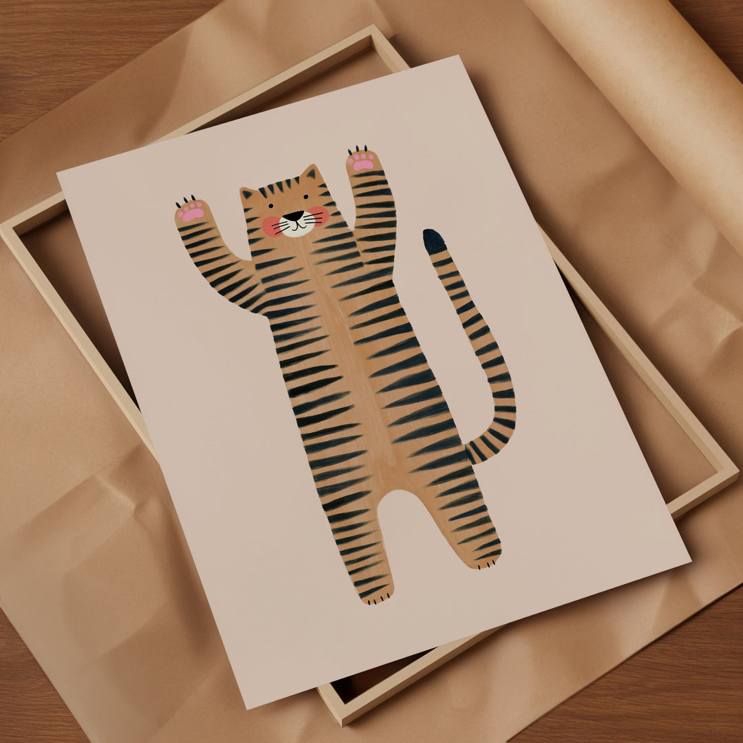 Striped Tiger Print