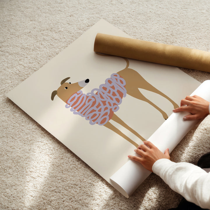 Sweater Greyhound Print