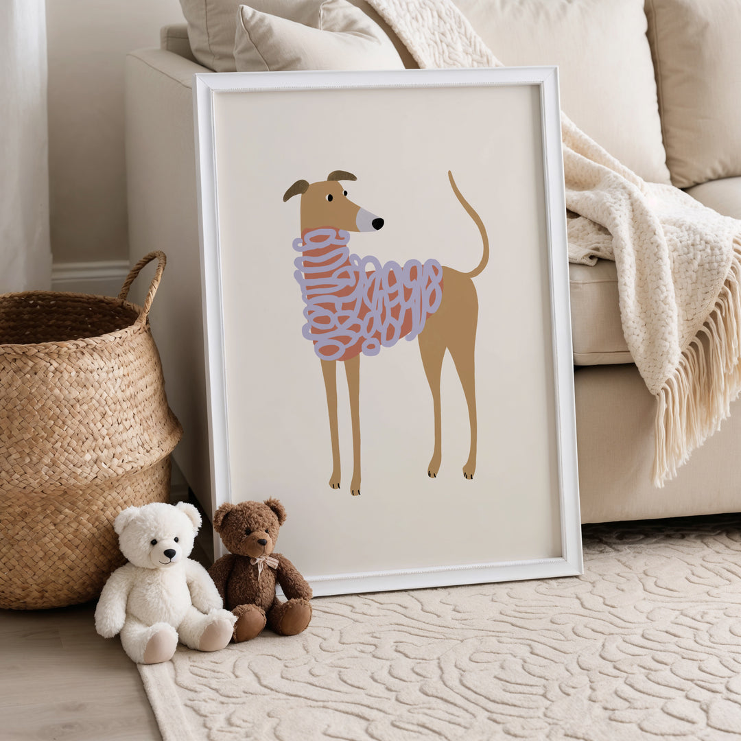 Sweater Greyhound Print