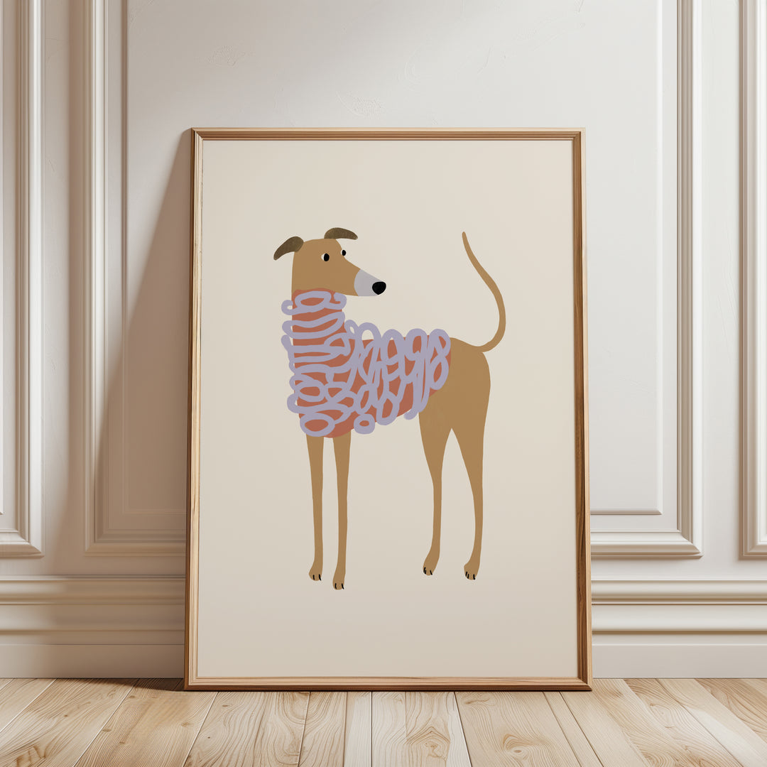 Sweater Greyhound Print