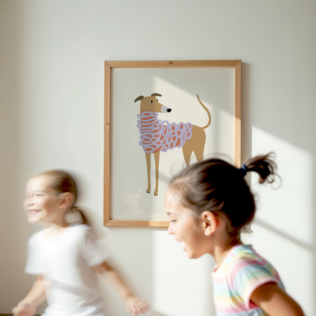 Sweater Greyhound Print