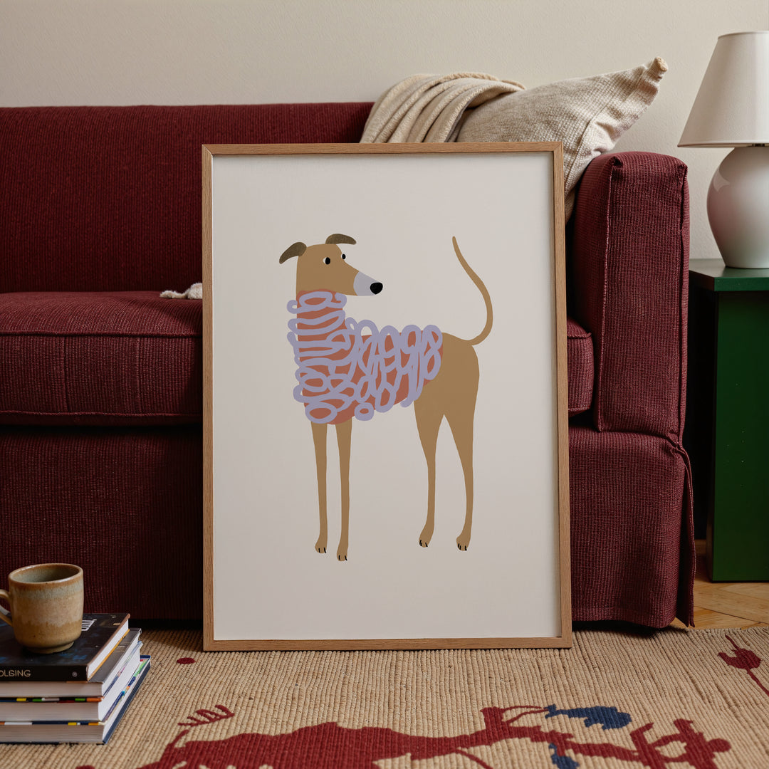 Sweater Greyhound Print
