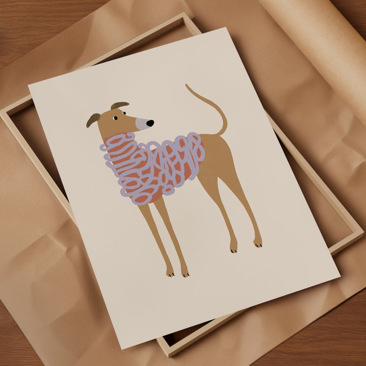 Sweater Greyhound Print