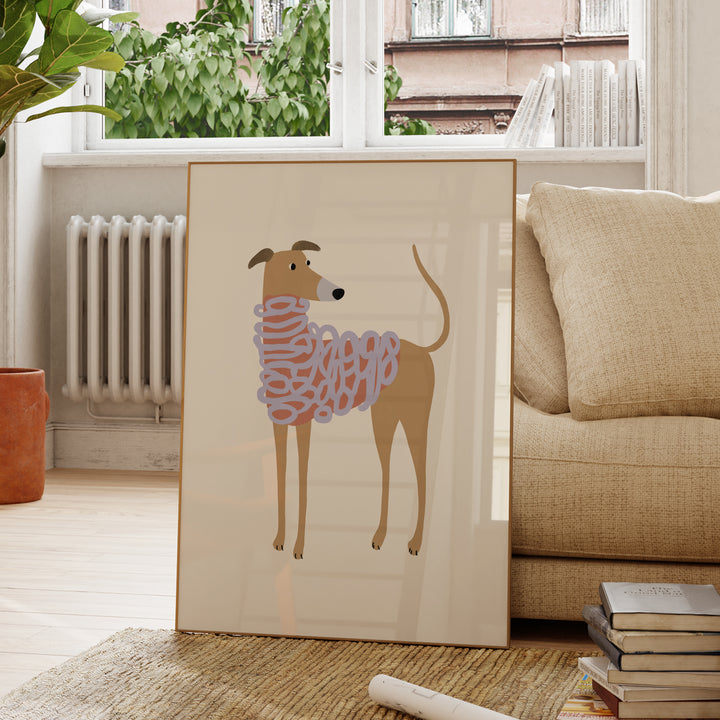 Sweater Greyhound Print