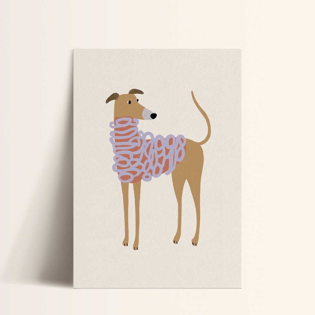 Sweater Greyhound Print