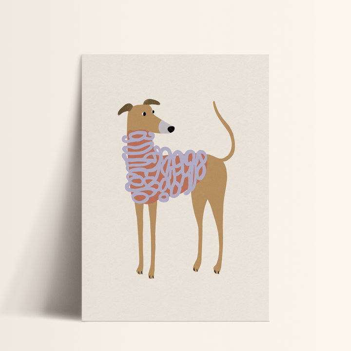 Sweater Greyhound Print