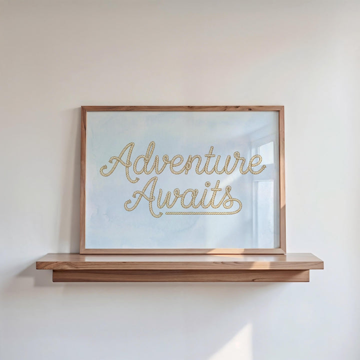 Personalized Nautical Nursery Wall Art Set | 6 Custom Name Coastal Prints