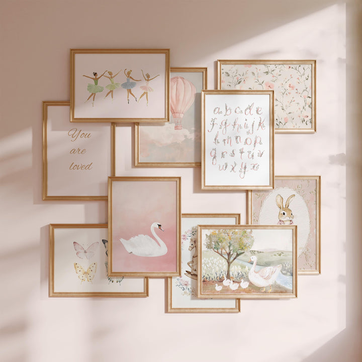 vintage nursery art,
pink nursery prints,
baby girl wall decor,
nursery download set,
retro baby room art,
pink wall art set,
vintage baby decor,
nursery print bundle,
girl room wall art,
pink vintage prints,
baby shower gift,