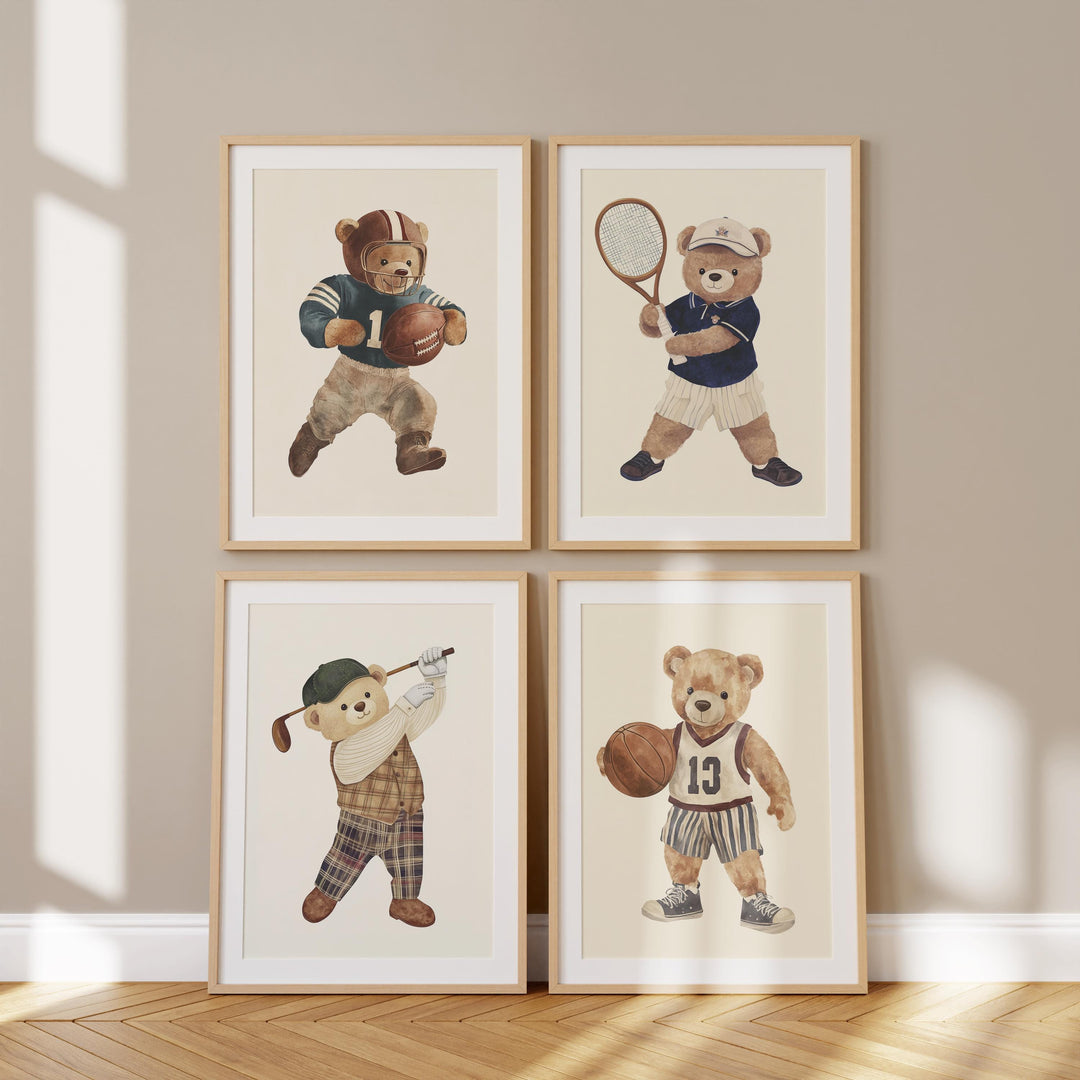 Sports Teddy Bear Bundle | DIGITAL