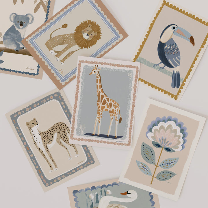 Safari Floral Digital Bundle