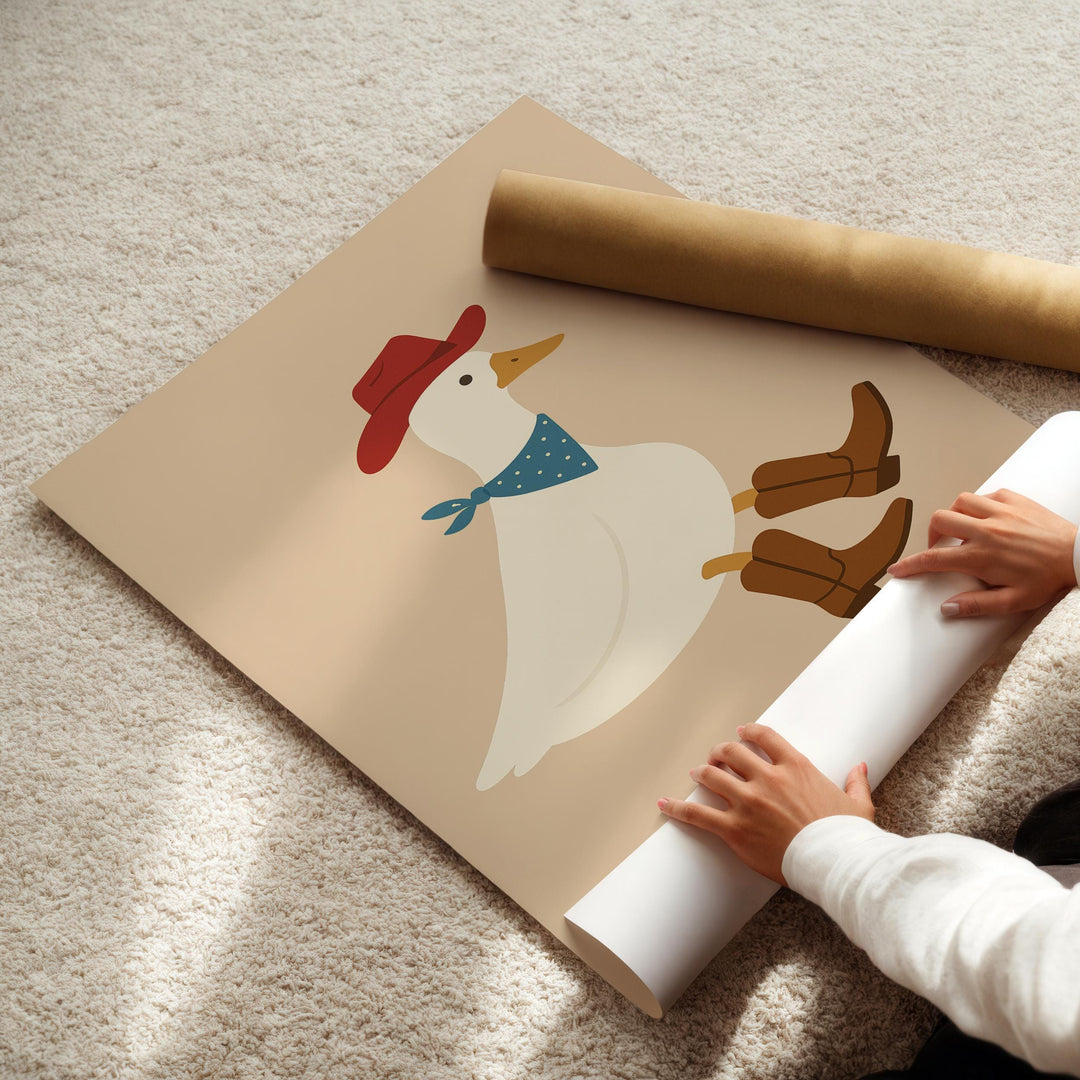 a child is making a paper chicken craft