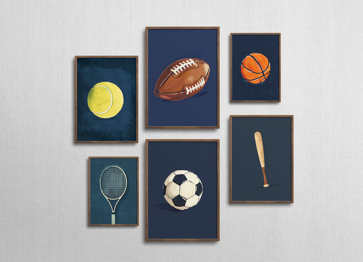 Set of 6 Sports-Theme Bundle | DIGITAL