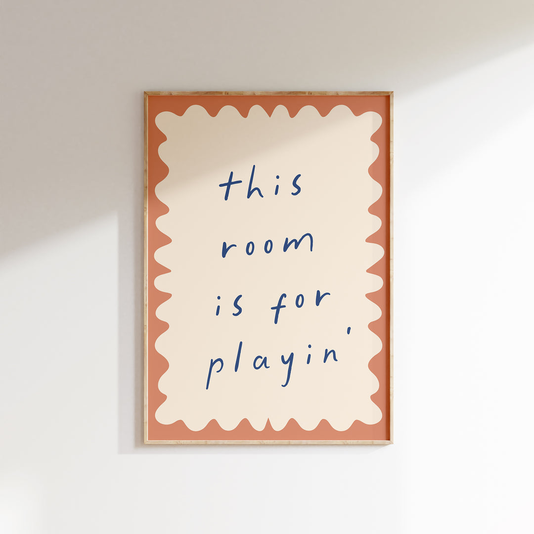 this room is for playin