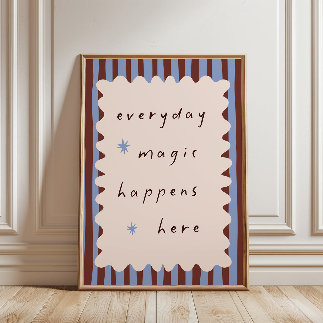 a picture frame with a quote on it