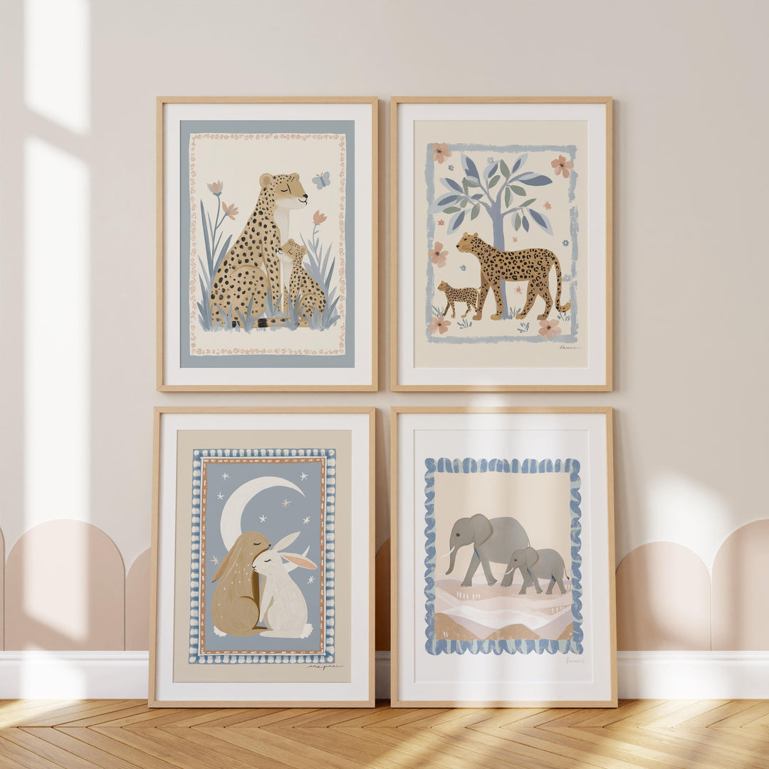 Safari Floral Digital Bundle