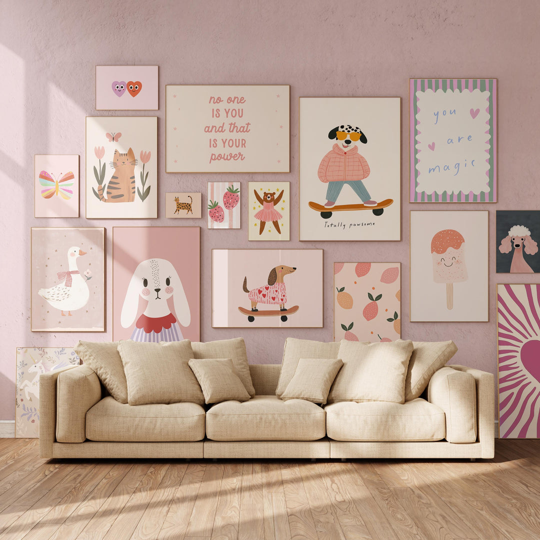 Girl Nursery Prints Bundle | DIGITAL