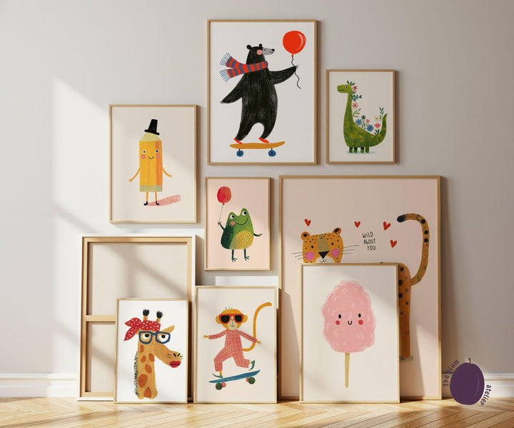 Eclectic Of 150 Colorful ( ) Printable Wall Art Bundle